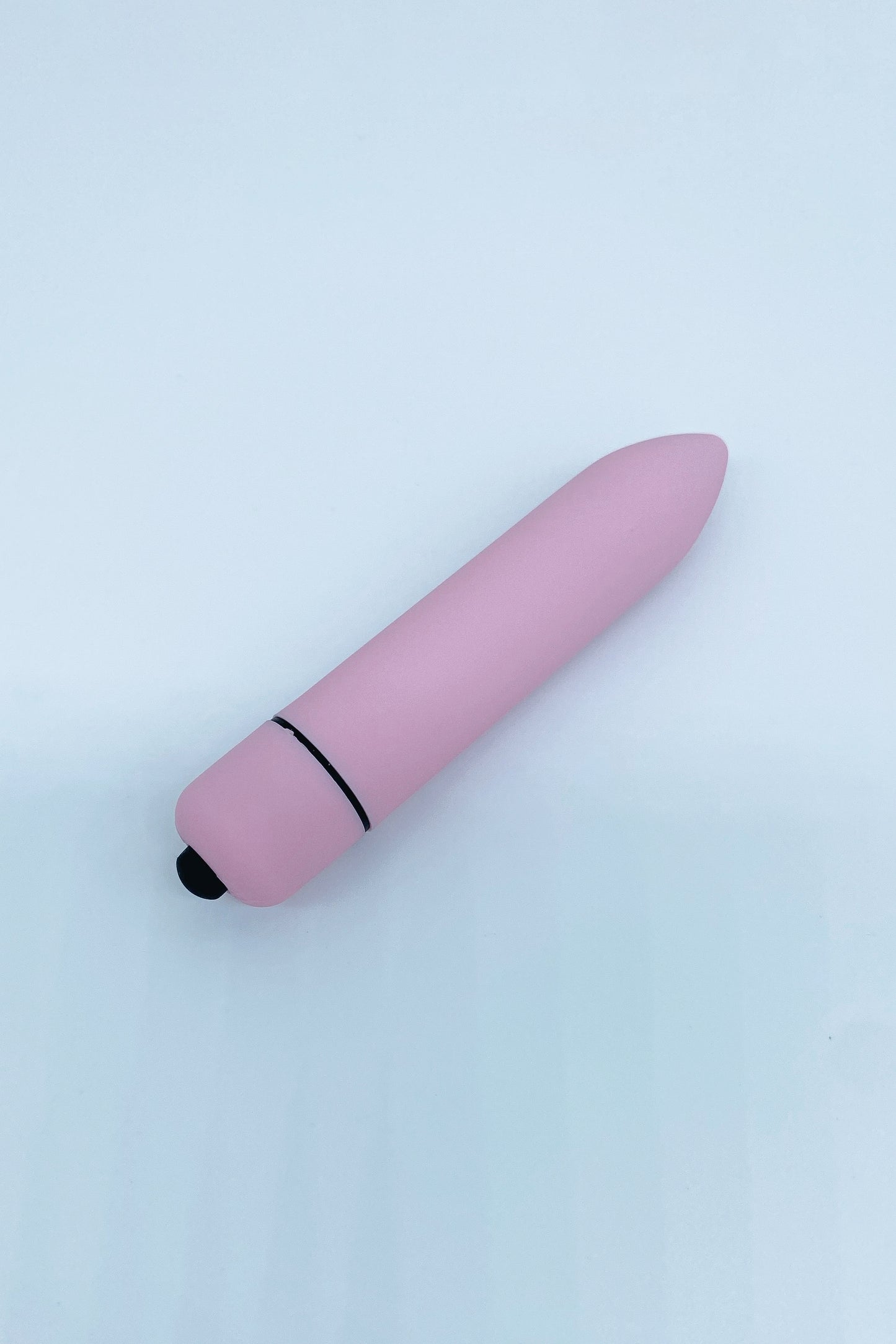 Pink mini bullet vibrator with 10 vibration modes and compact, quiet design