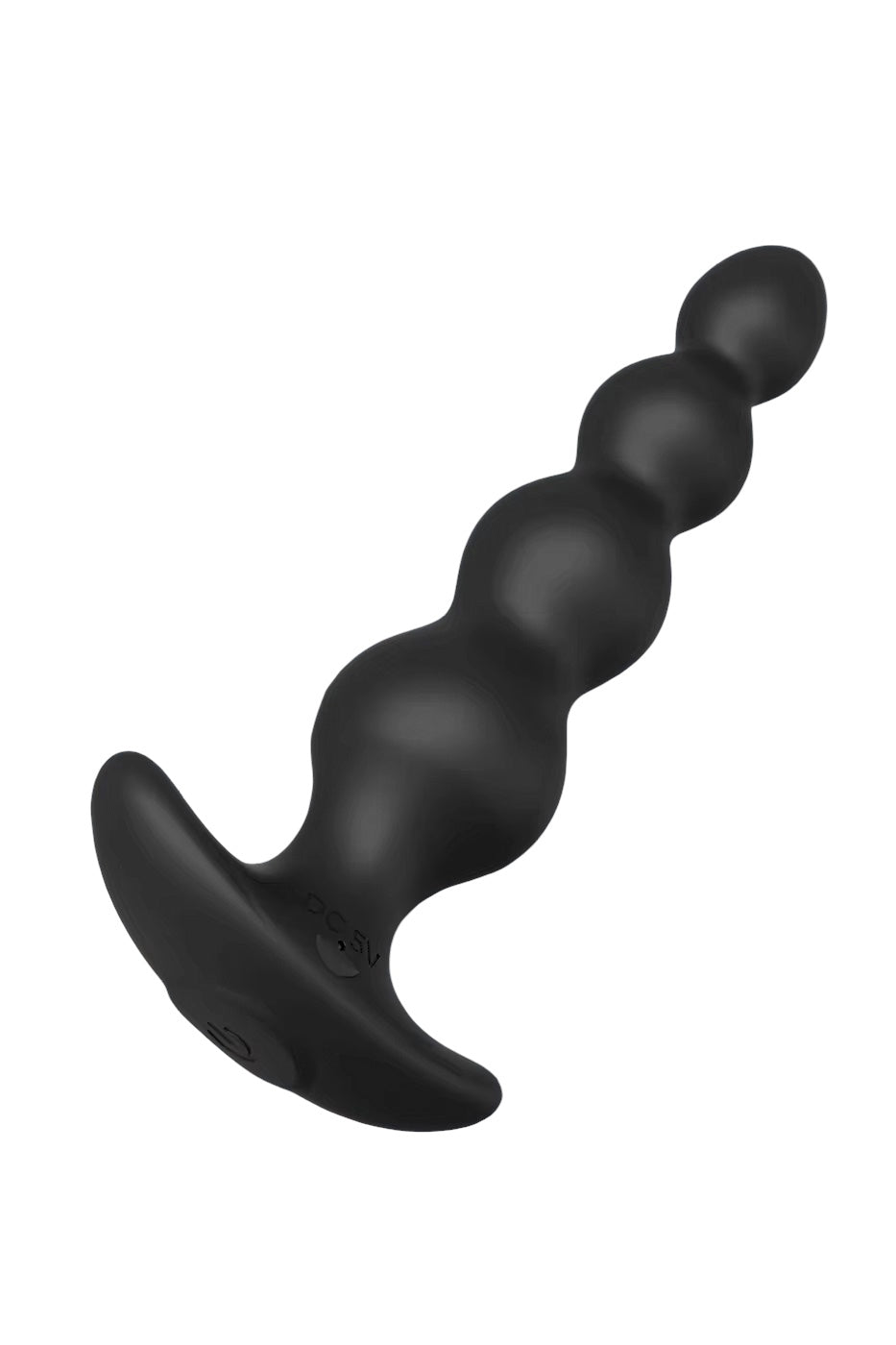 Vibrating Anal Beads Butt Plug with App Control  Pink Grapes