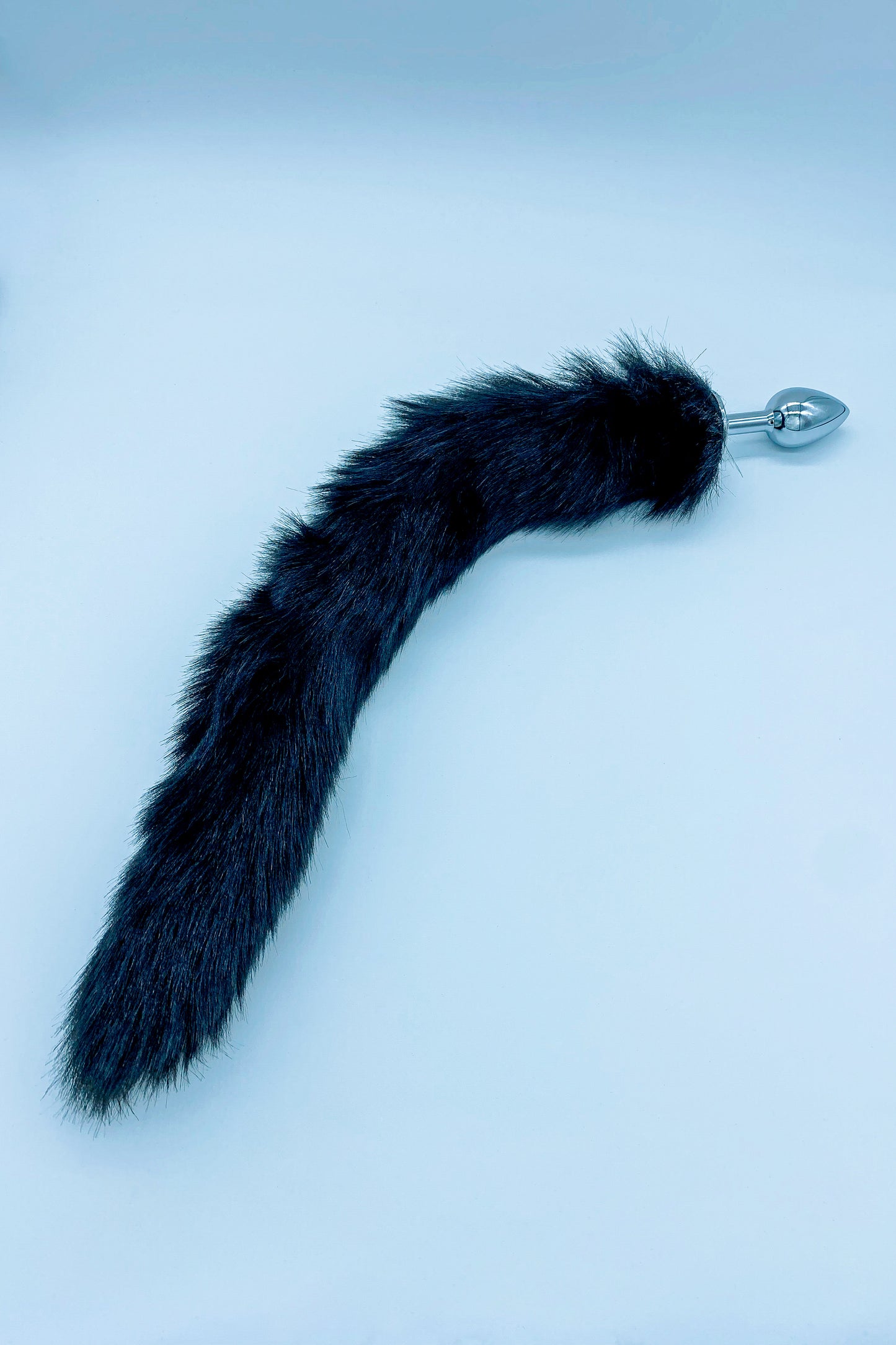 Metal tail butt plug for roleplay and fantasy – smooth, durable, and playful