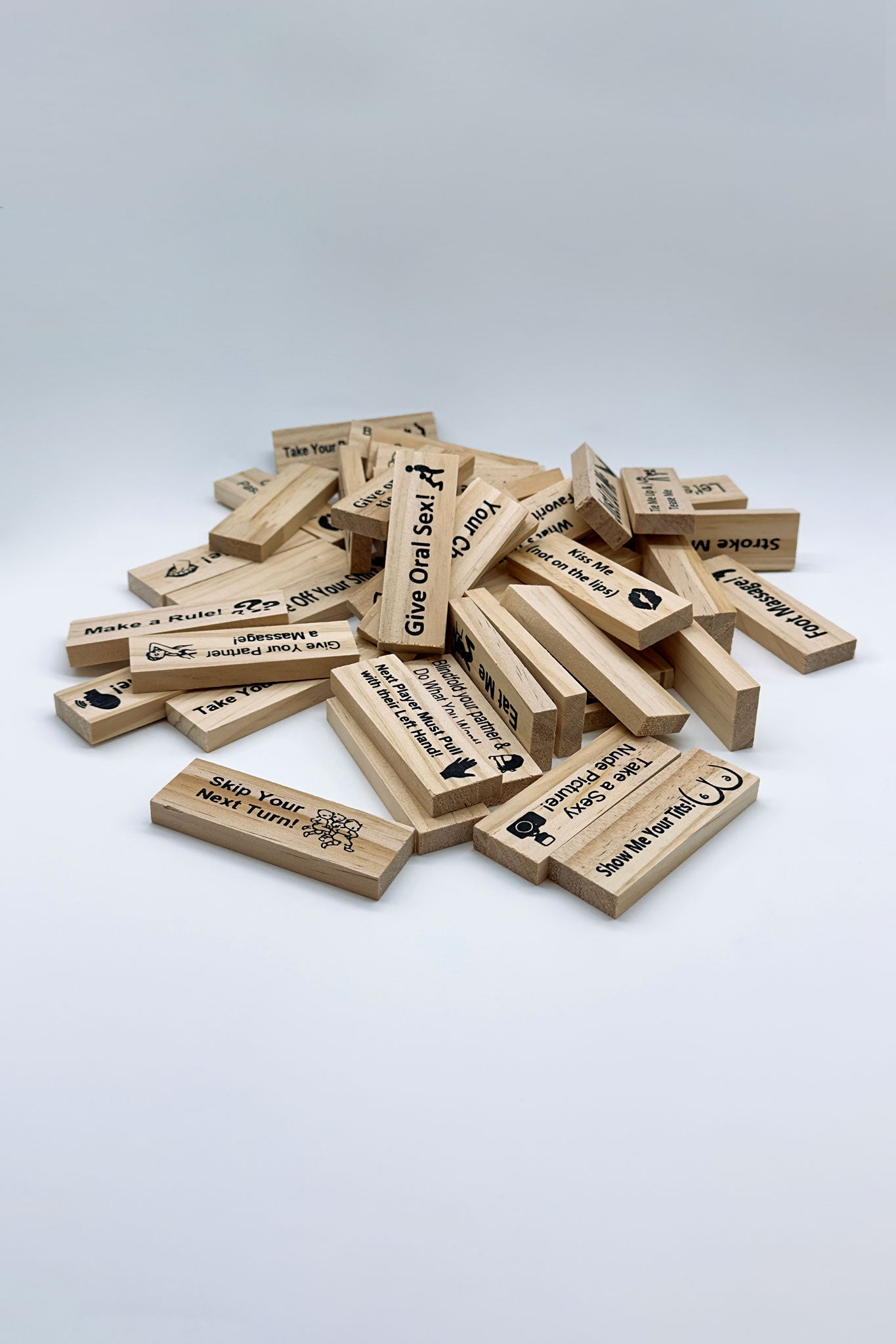 Adult Jenga Style Wooden Stacking Game