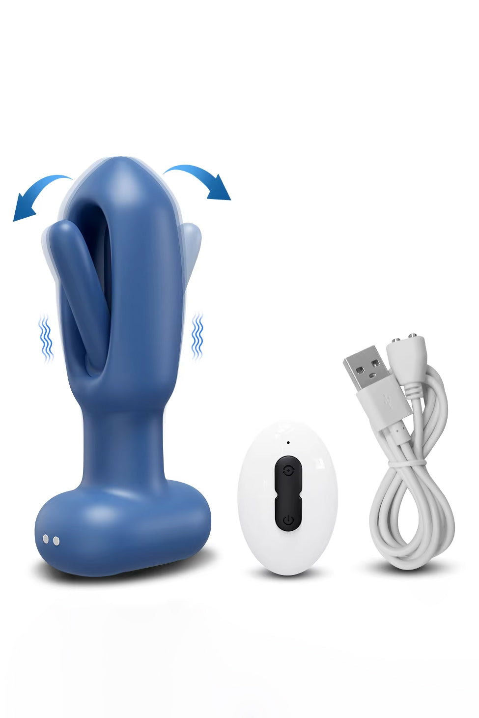 Remote Control Swinging Butt Plug Pink Grapes Remote Control Swinging Butt Plug Pink Grapes