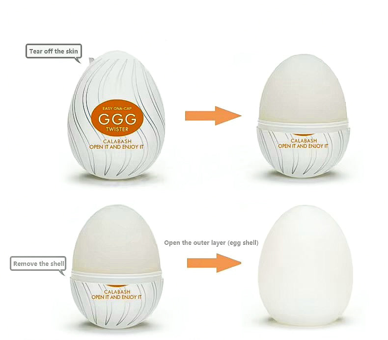 Tenga Egg male stroker – compact and single-use pleasure item