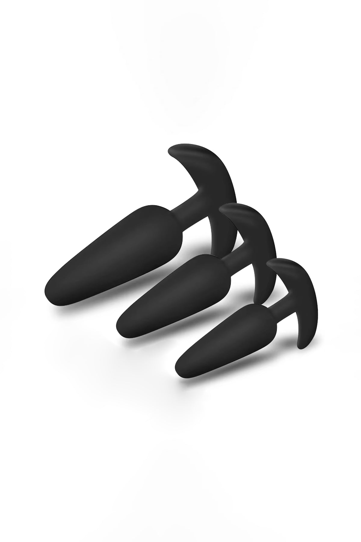 3 Piece Anal Training Butt Plug Set sex toy