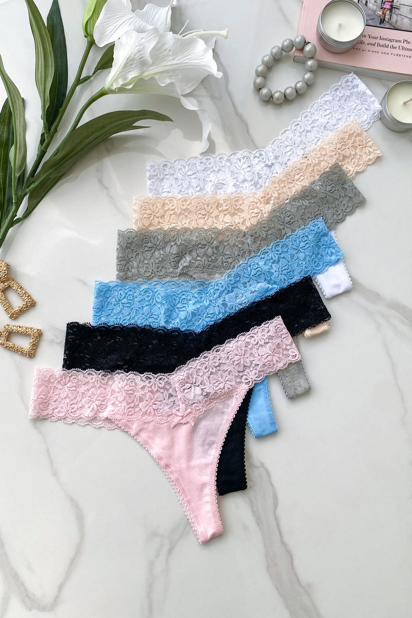 3/5 Multipack Assorted Thong