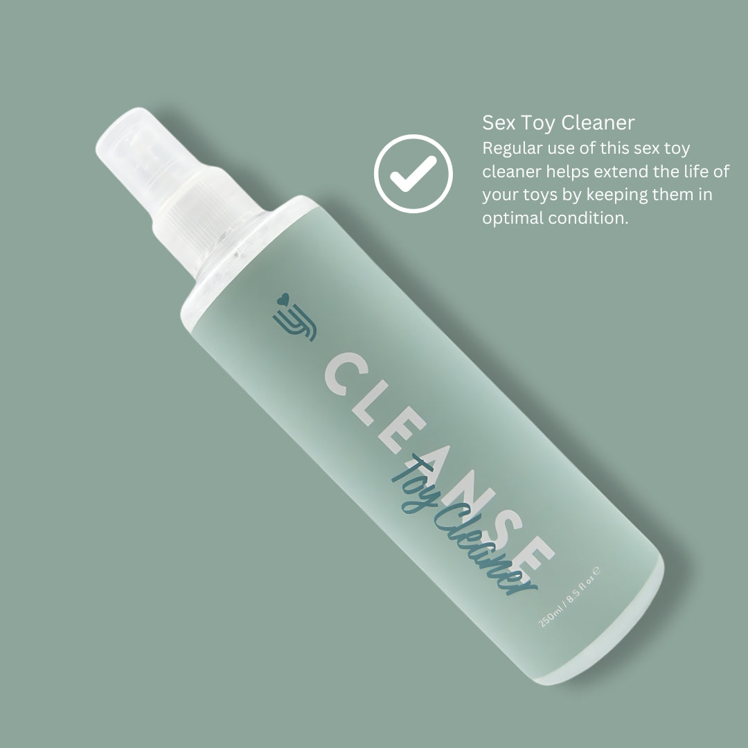 Adult toy maintenance cleaner for extending toy lifespan