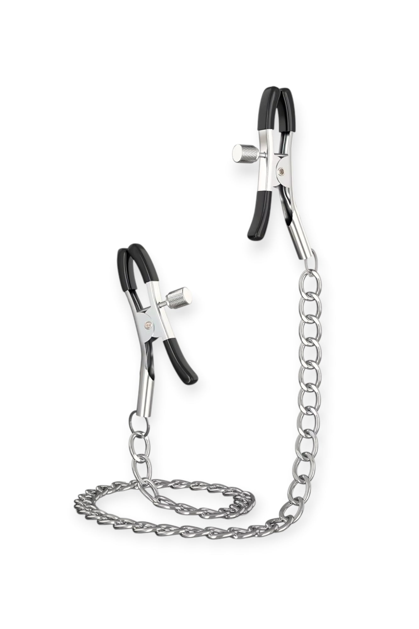 BDSM Nipple Clamps with Adjustable Screw Tension