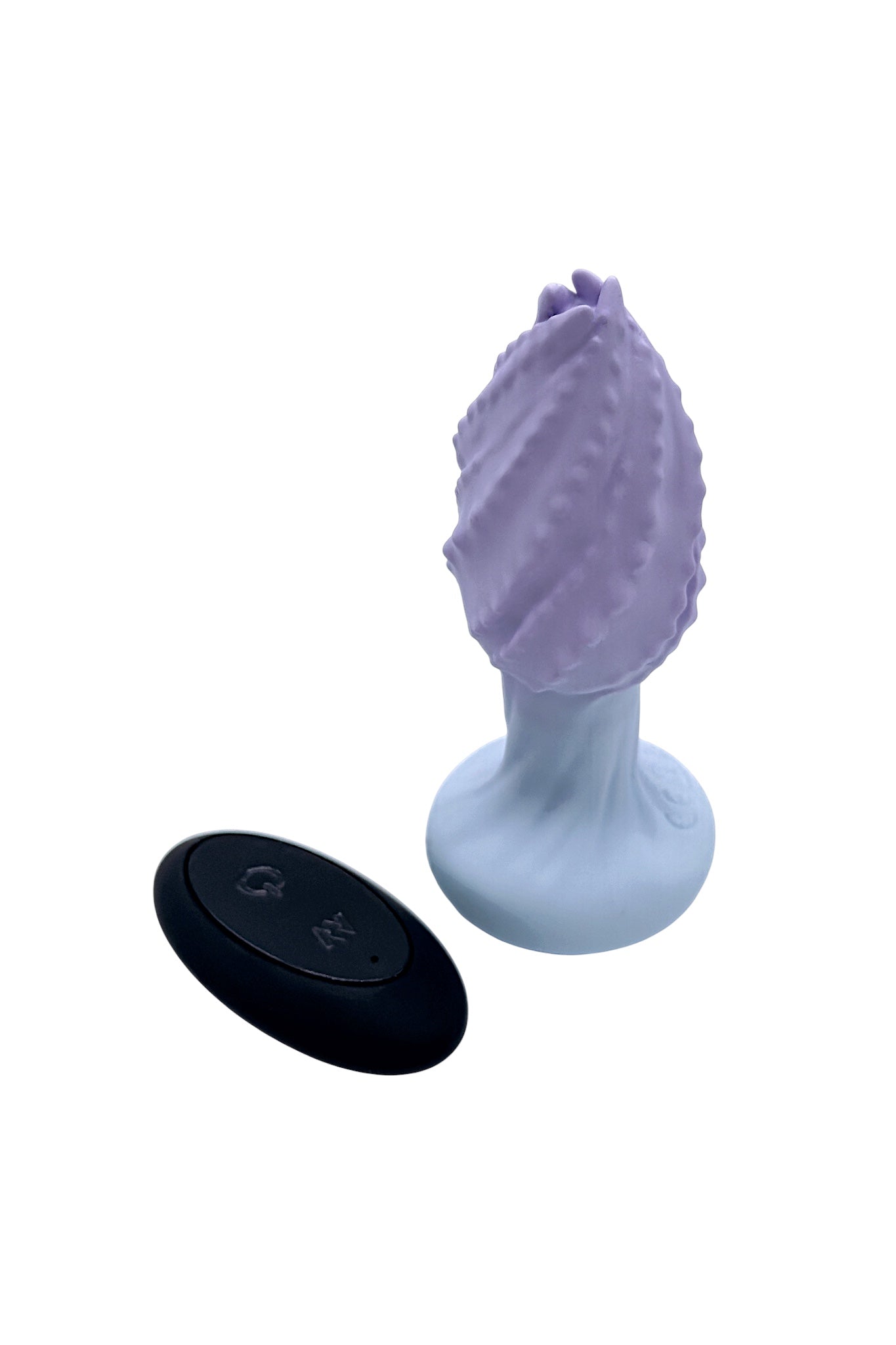 Beginner friendly butt plug with pointed tip and wide base