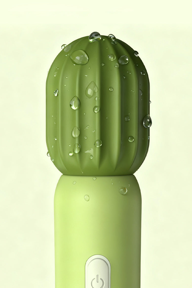 Cactus head magic wand massager