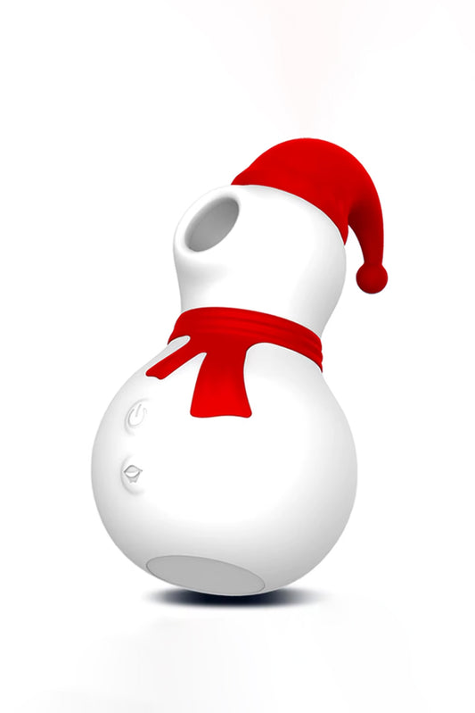 Christmas snowman clitoral sucking vibrator female sex toy