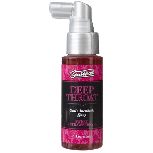 Doc Johnson Good Head Deep Throat Spray Sweet Strawberry 59ml oral desensitising spray
