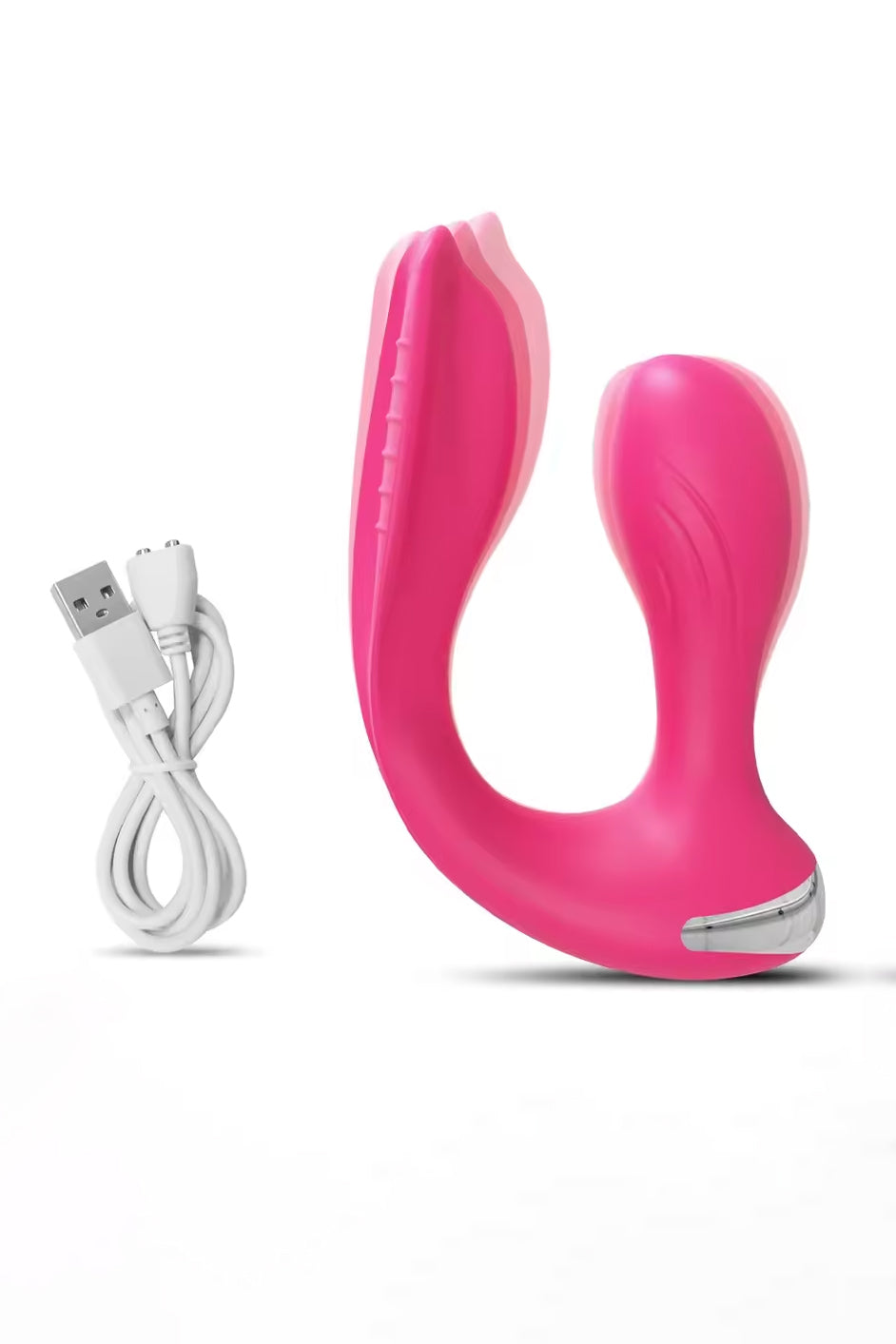 Dual stimulation panty vibrator for couples and solo play