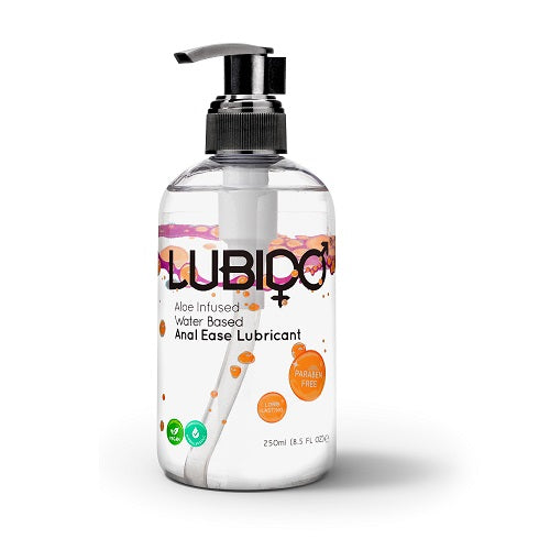 Lubido Anal Ease Lubricant 250ml thick water based anal lubricant
