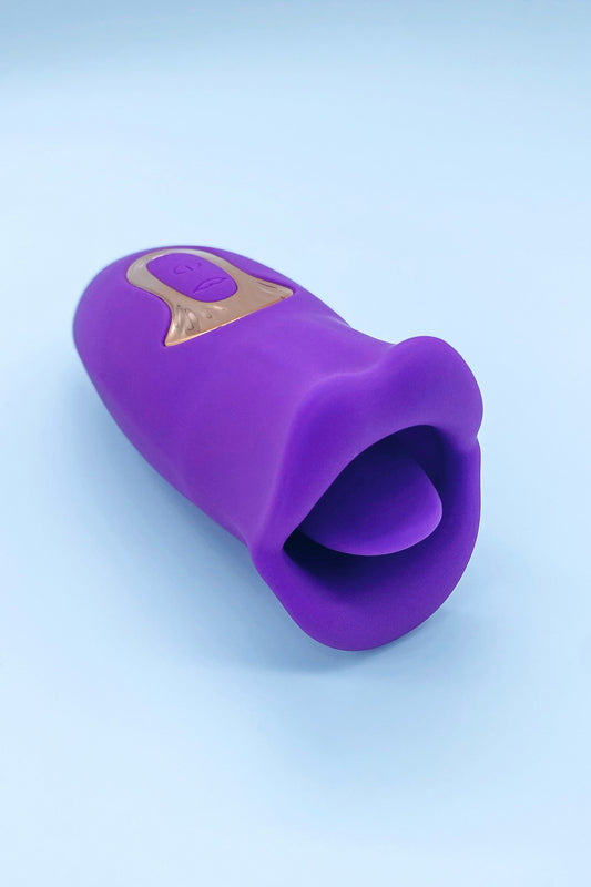 LushLips Oral Simulating Vibrator – Tongue-Licking & Biting Lip Toy