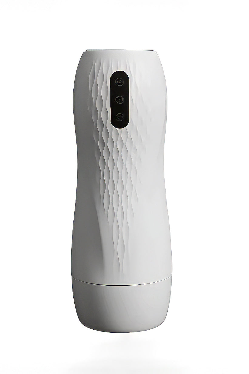 Male masturbator with adjustable suction settings