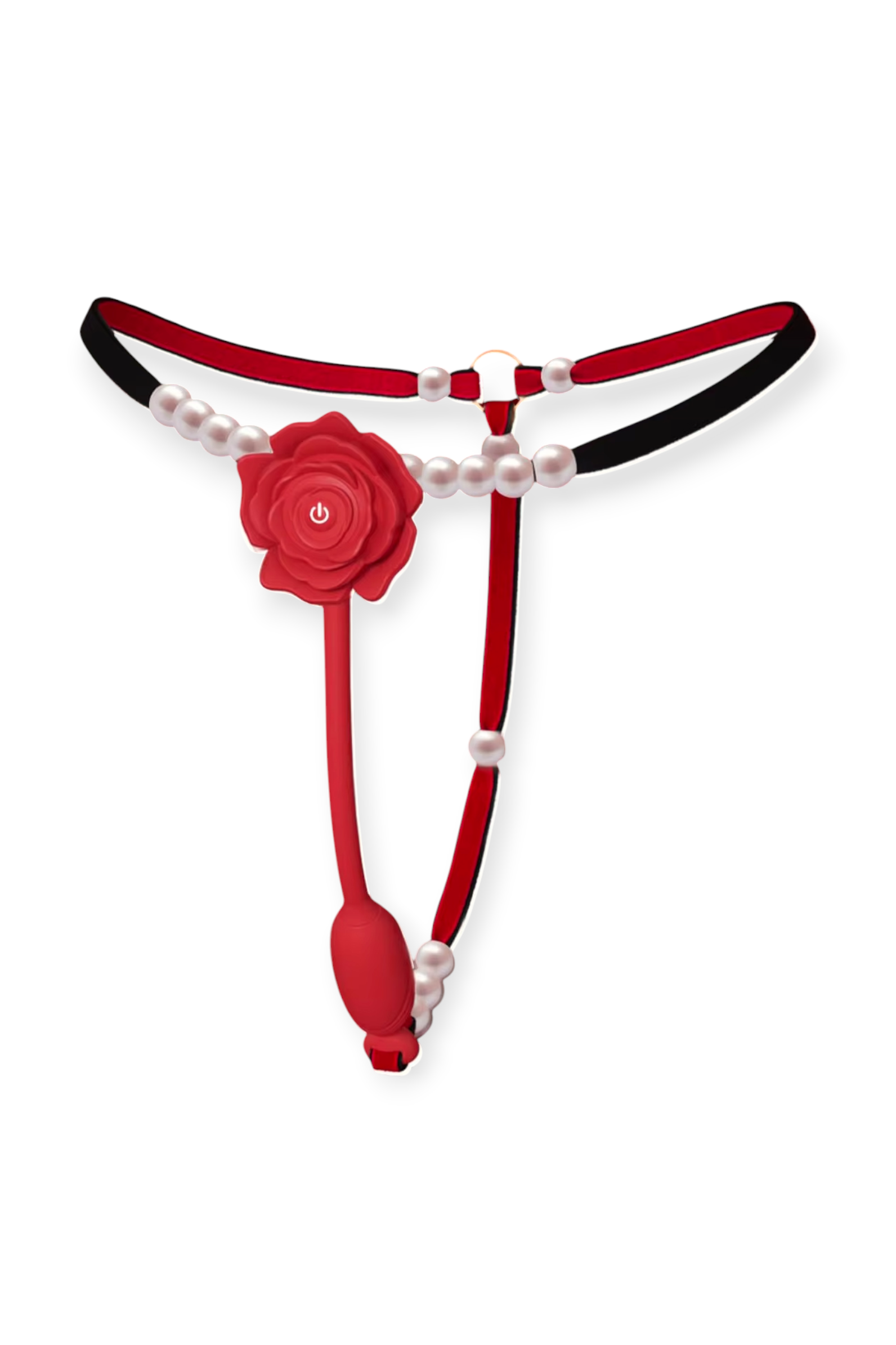 Pearl Rose Wearable Thong Vibrator with App Control