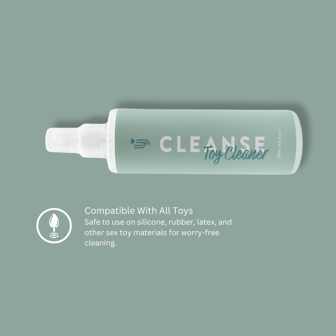 Professional sex toy cleaning spray for safe and hygienic use