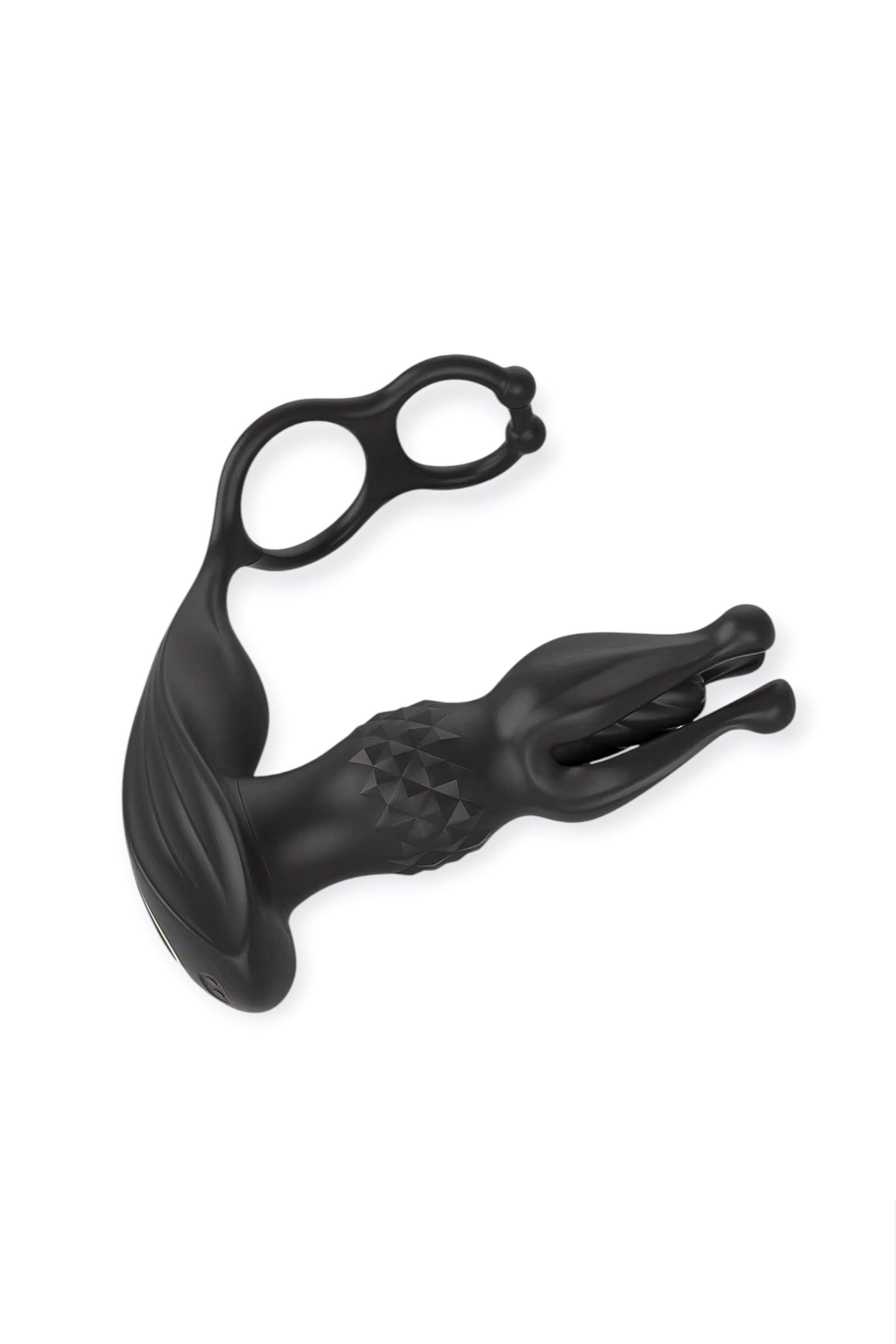 Remote control expandable butt plug with cock ring – rechargeable male toy