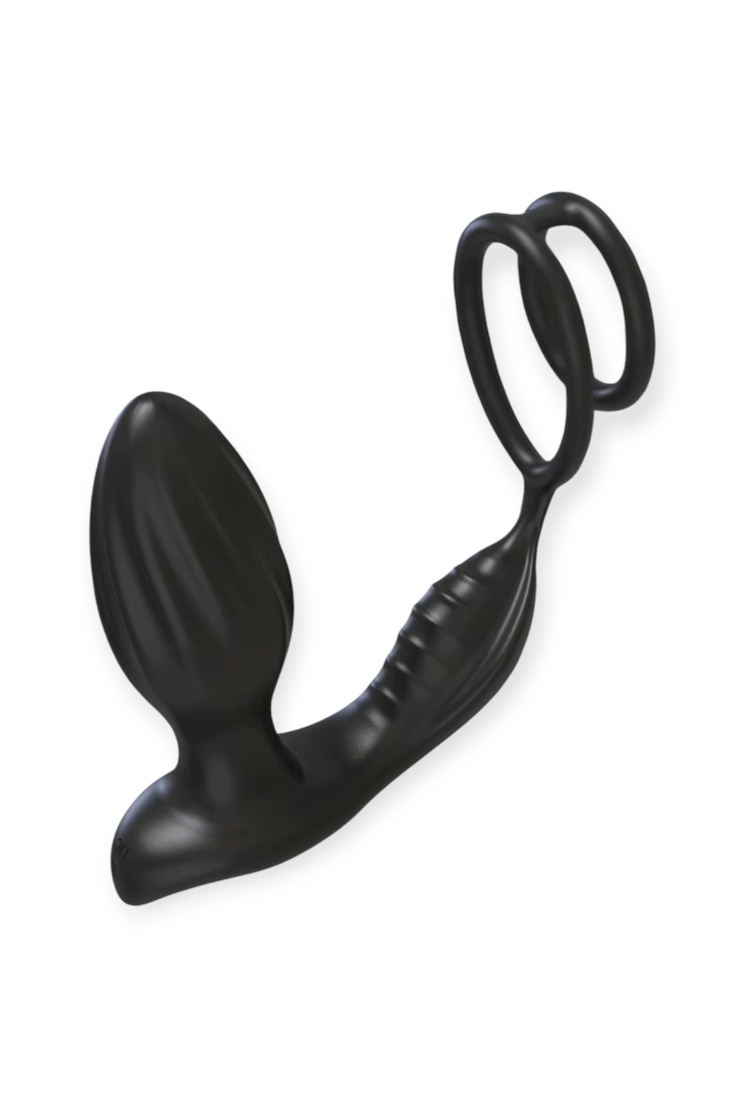 Rotating butt plug and cock ring