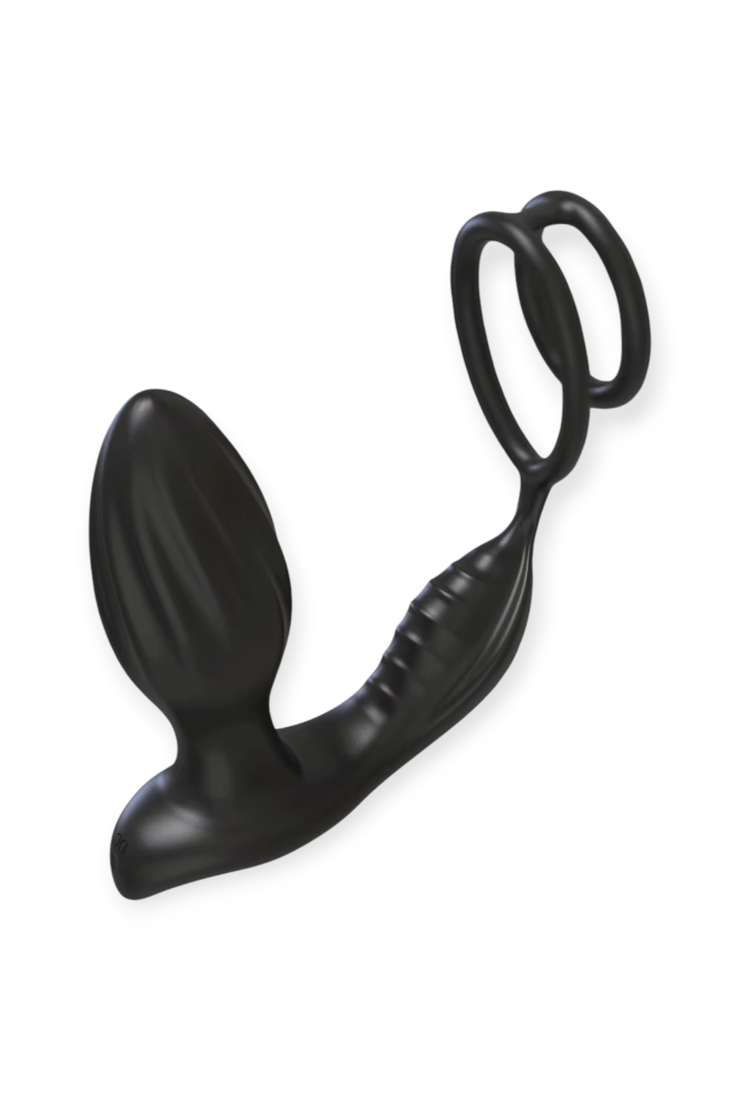 Rotating butt plug and cock ring