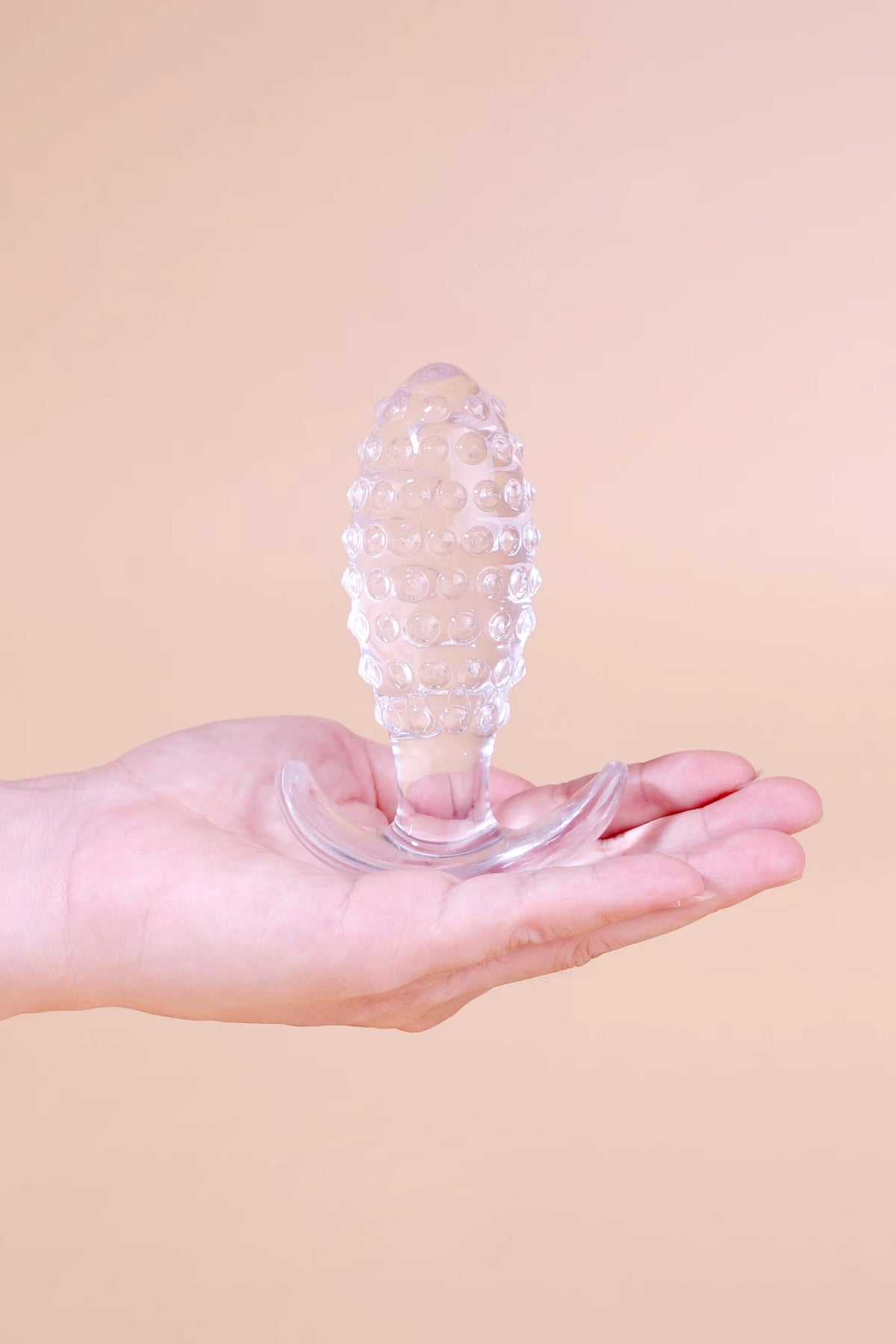 Pineapple Textured Silicone Anal Training Butt Plug