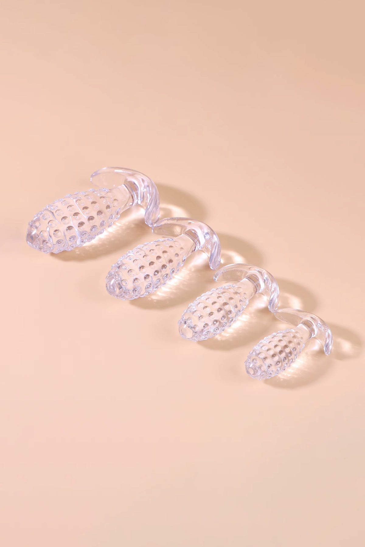 Pineapple Textured Silicone Anal Training Butt Plug