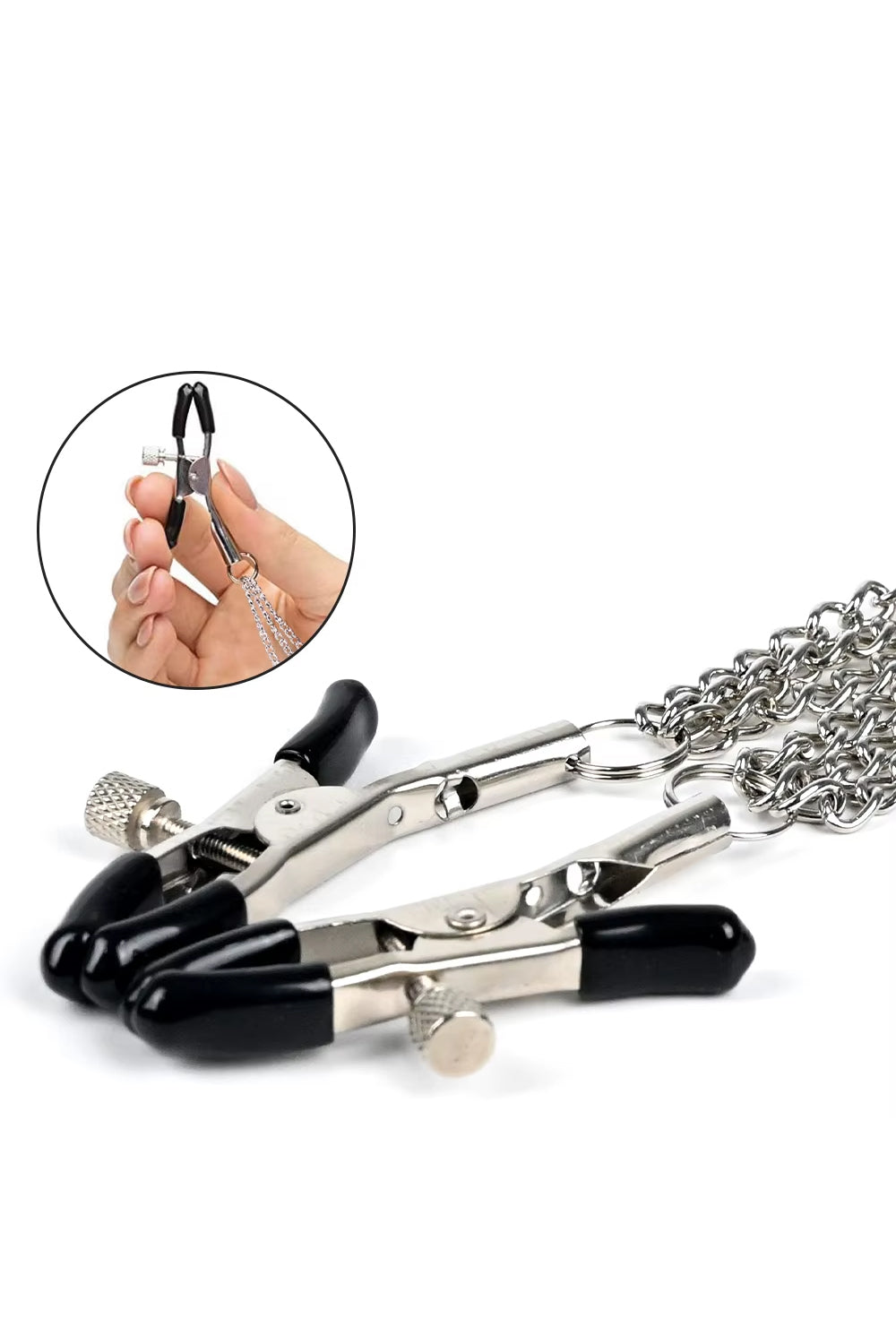 Stainless Steel Bondage Nipple Clamps