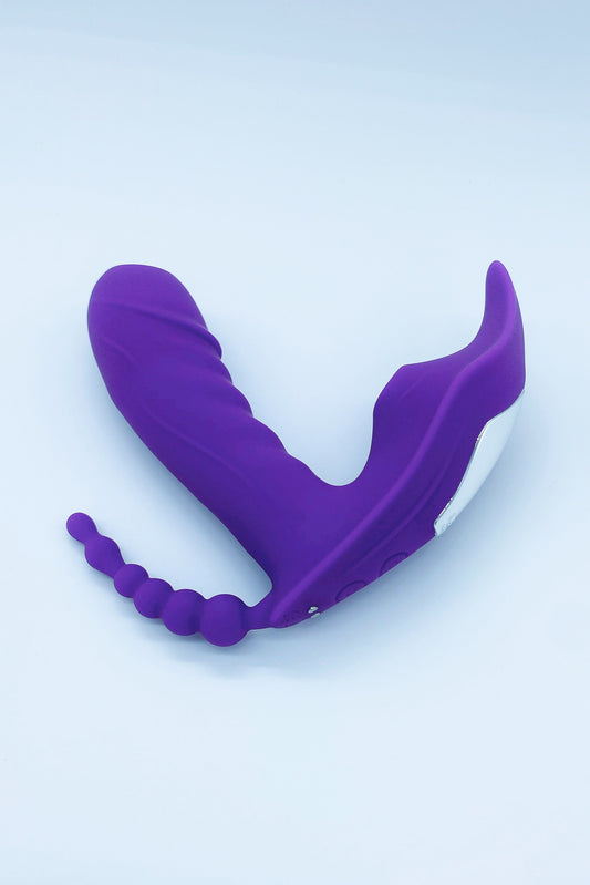 Toygasm 3-in-1 Sex Toy – Suction, Licking & Anal Beads