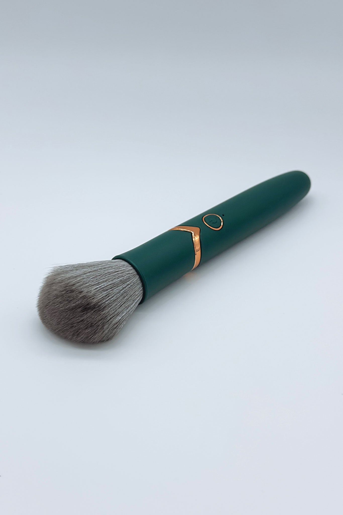 Portable mini bullet vibrator in makeup brush design with USB charger