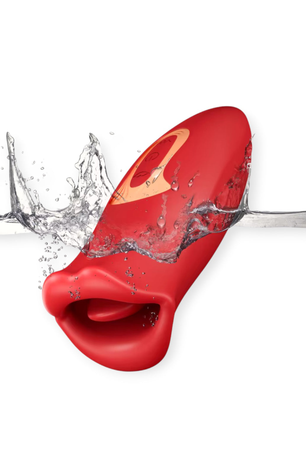 Waterproof clitoral licking vibrator with powerful vibration