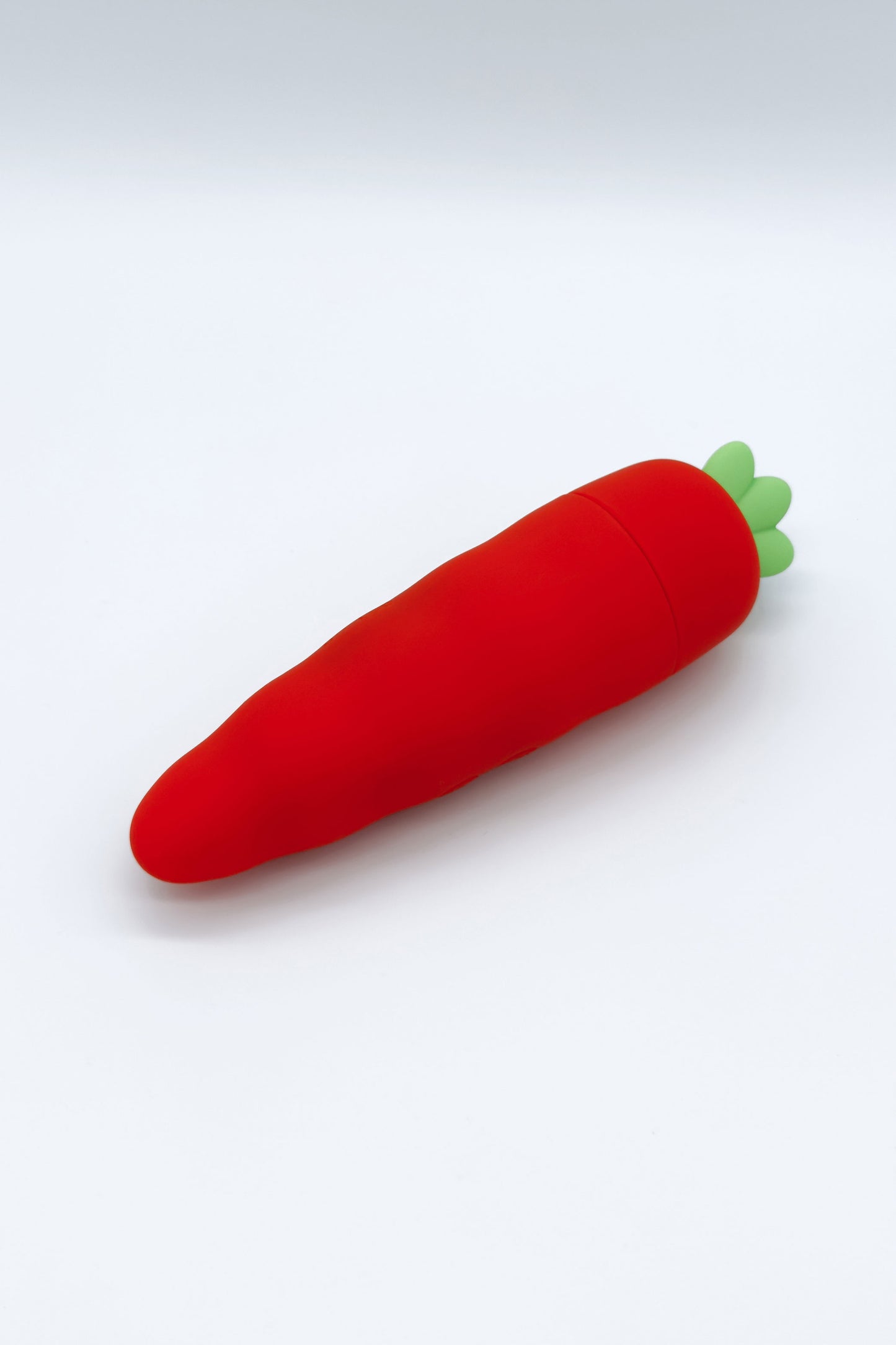 carrot themed clitoral suction vibrator