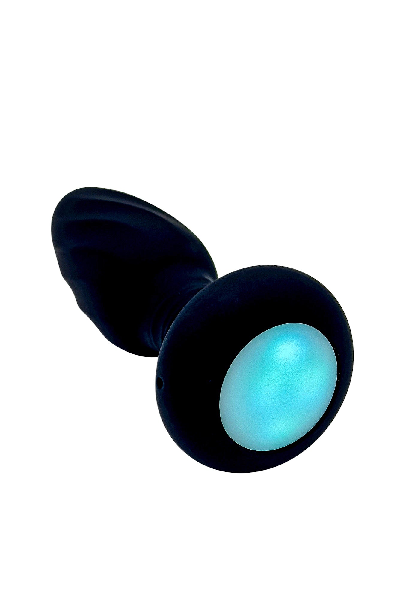 colourful LED rotating butt plug silicone