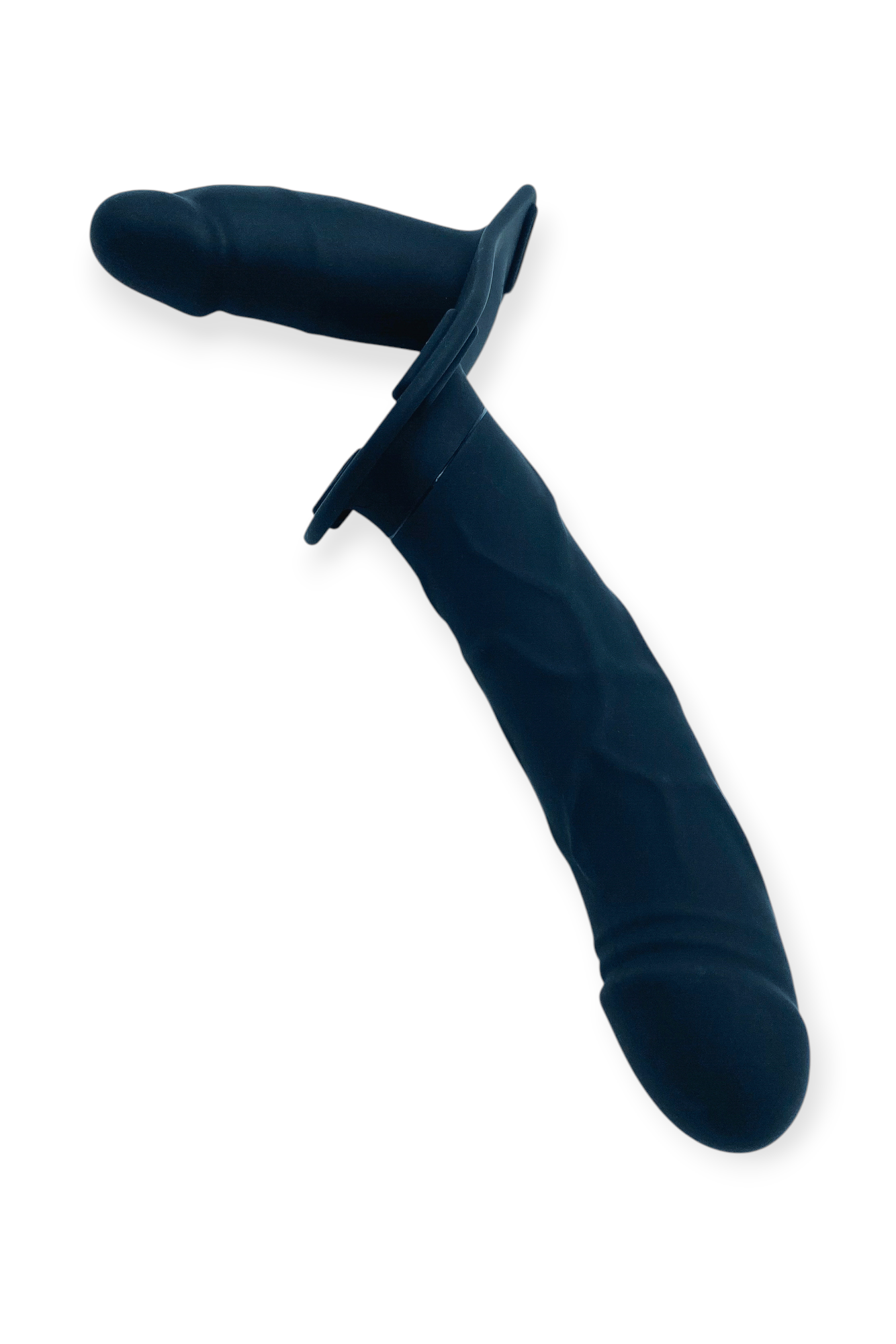 dual stimulation wearable strap on vibrator for women