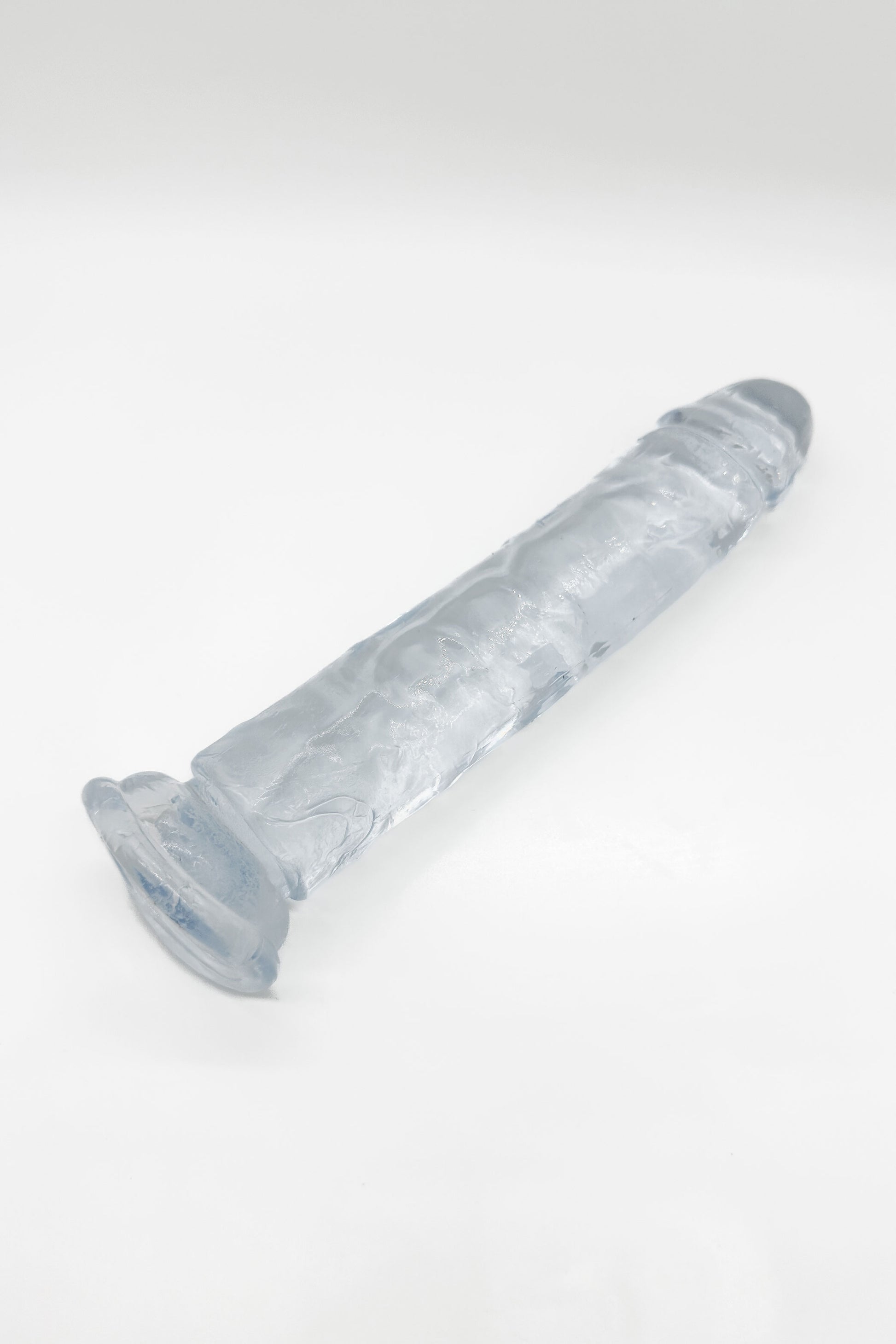 easy clean clear silicone dildo