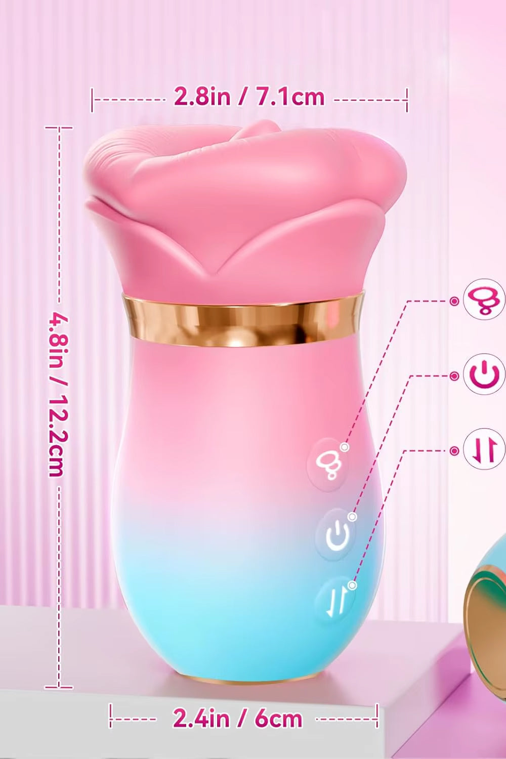 female pleasure suction vibrator
