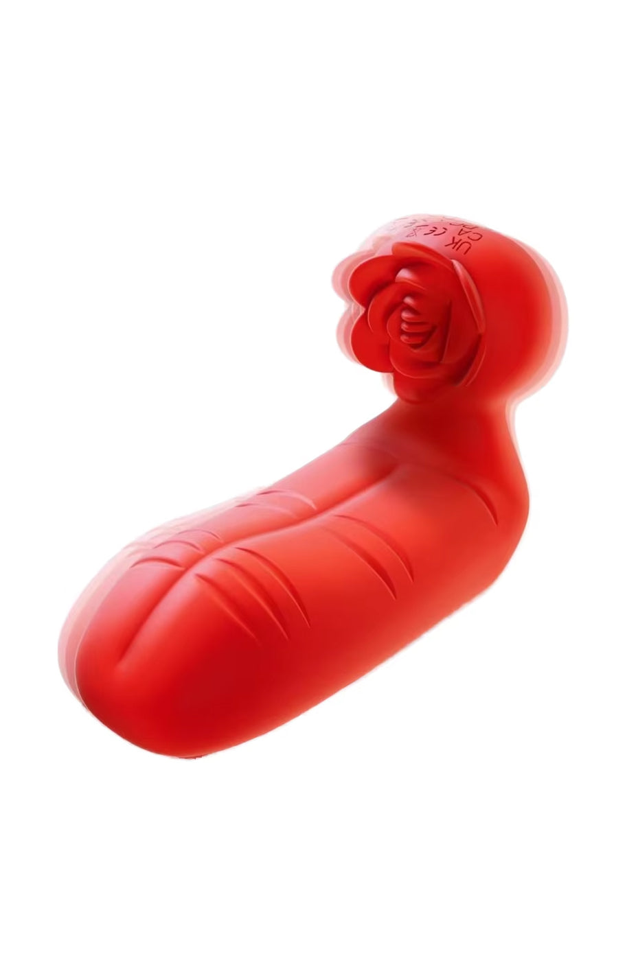 finger sleeve vibrator with rose clitoral design