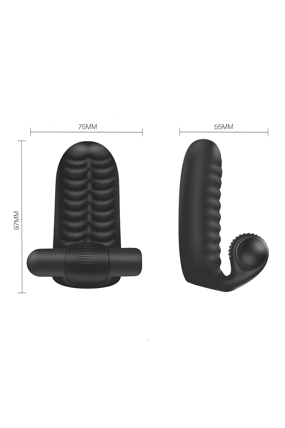 finger vibrator adult toy discreet rechargeable