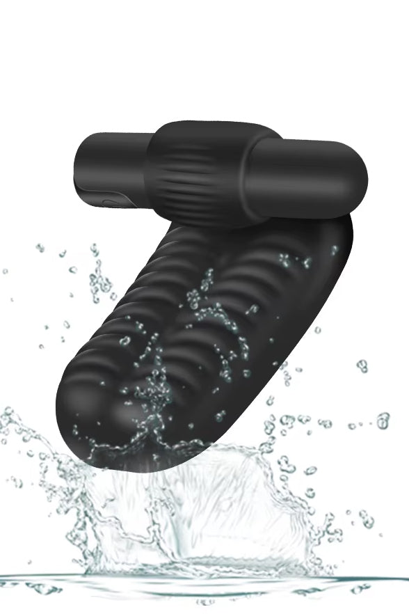 finger vibrator with quiet motor discreet use waterproof toy