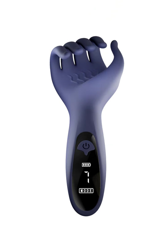 flexible finger male masturbator vibrating massager rechargeable