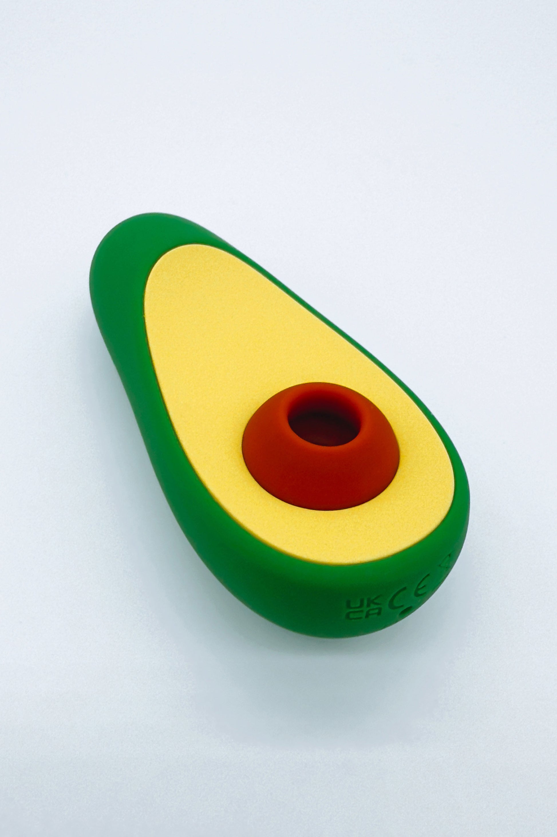 green avocado suction vibrator for women