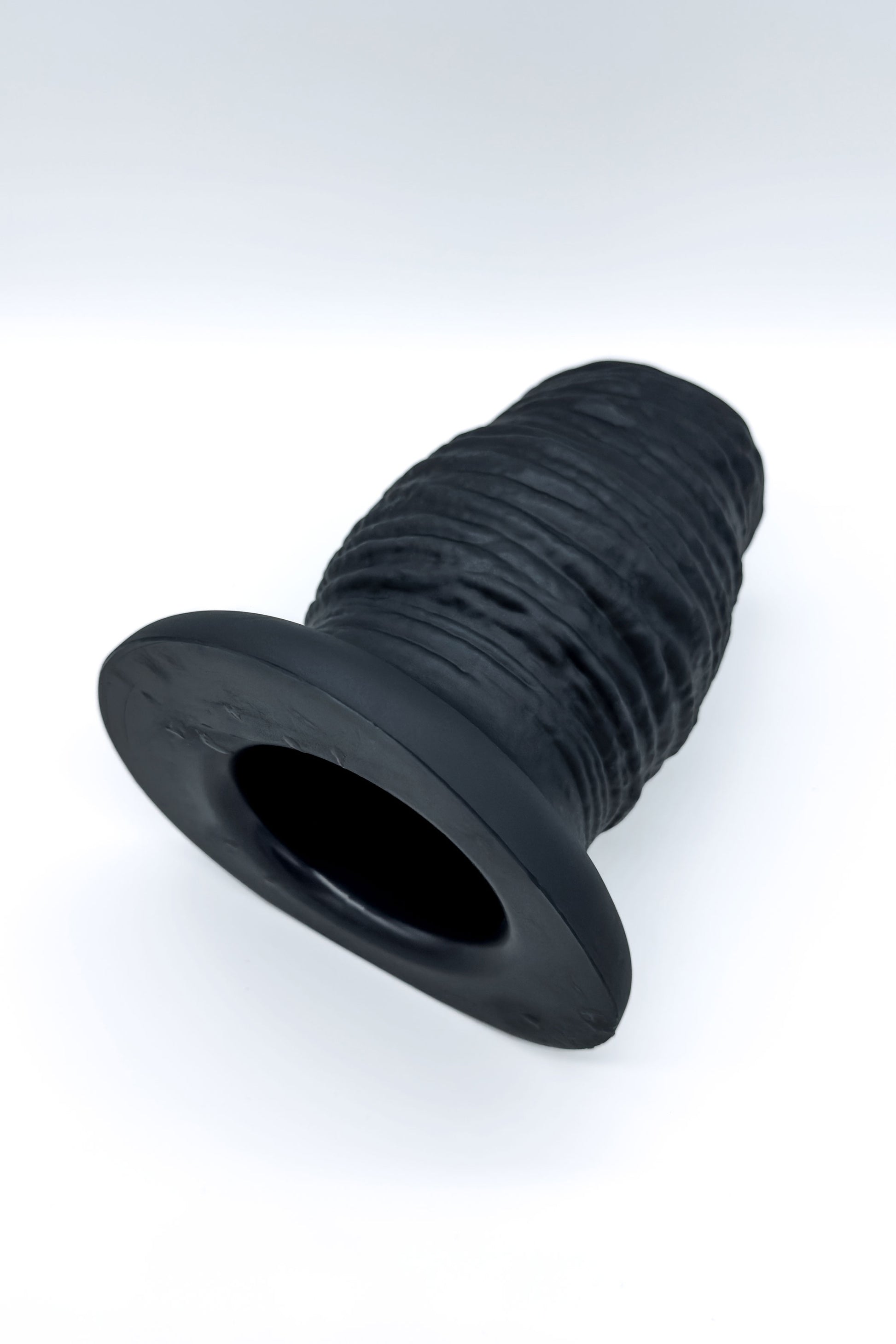 hollow anal plug flared base