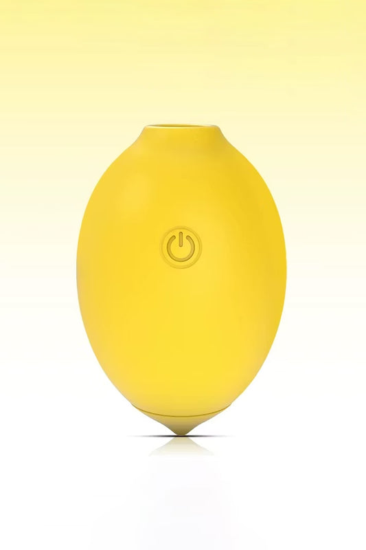 lemon clitoral suction vibrator cute design silicone suction toy