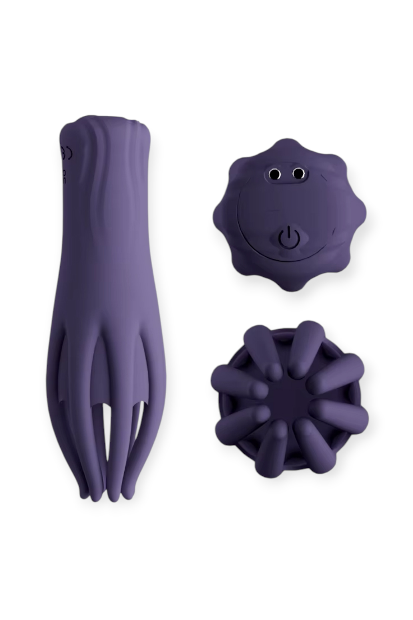 male delay training device penis vibrator silicone wrap glans stimulation UK