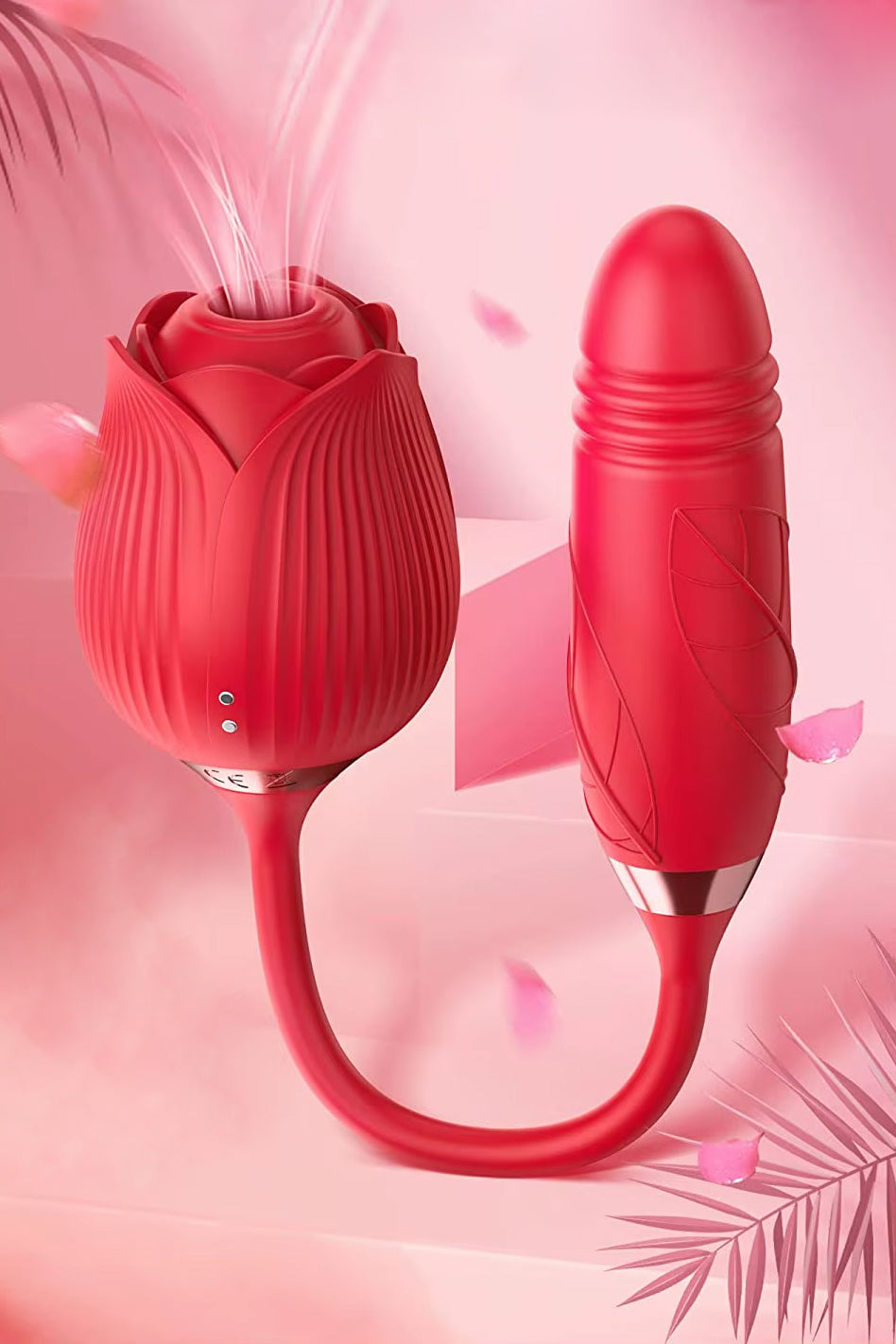 rechargeable rose vibrator for couples play