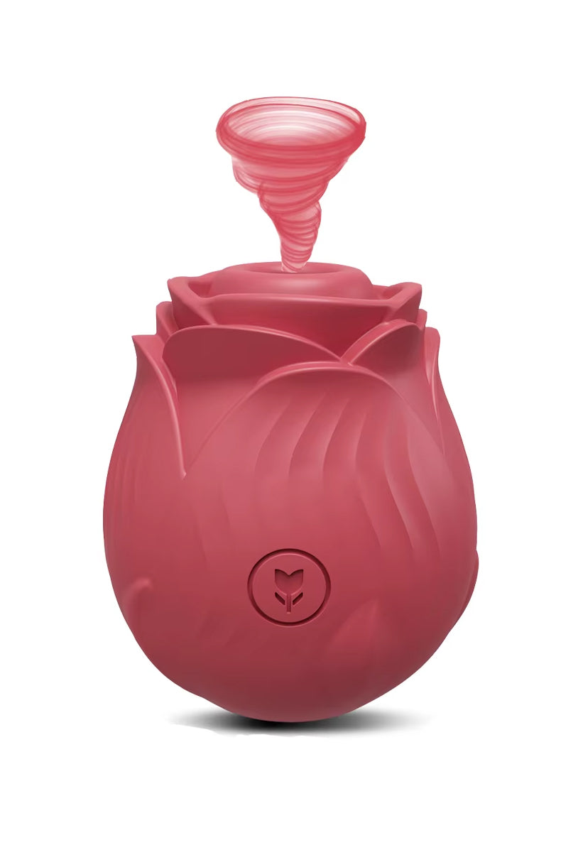 Clitoral Sucking Rose Toy Vibrator Pink Grapes Clitoral Sucking Rose Toy Vibrator Pink Grapes