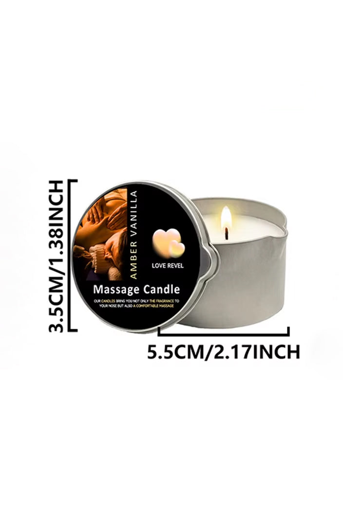 scented massage oil candle wax multi scent couples