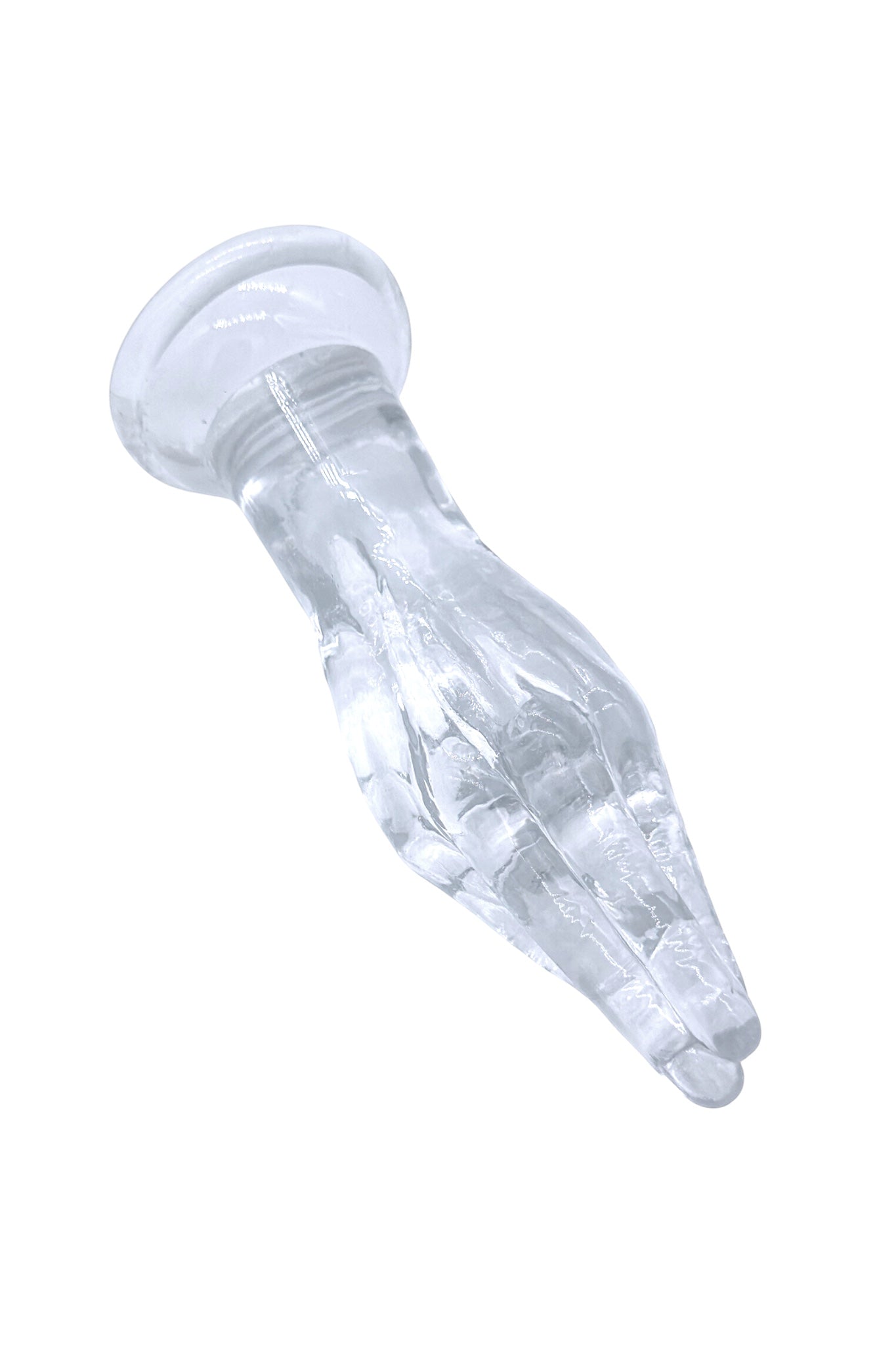 sculpted hand design dildo