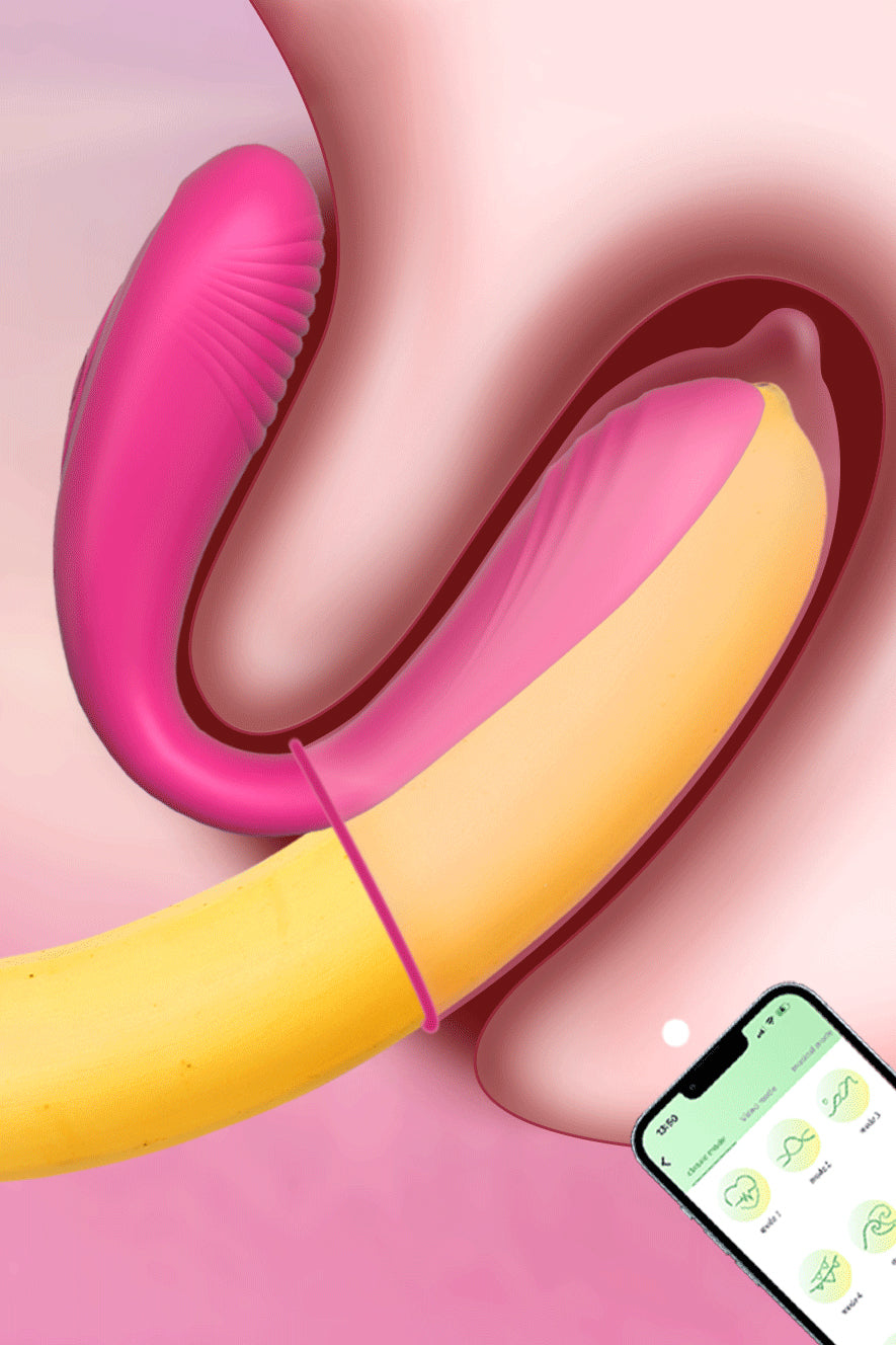 silicone wearable vibrator slim fit underwear friendly design couples toy