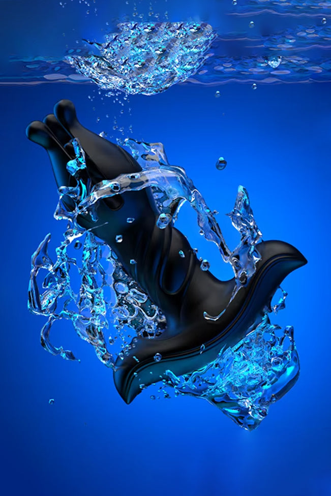 stretched feeling expandable waterproof  butt plug silicone