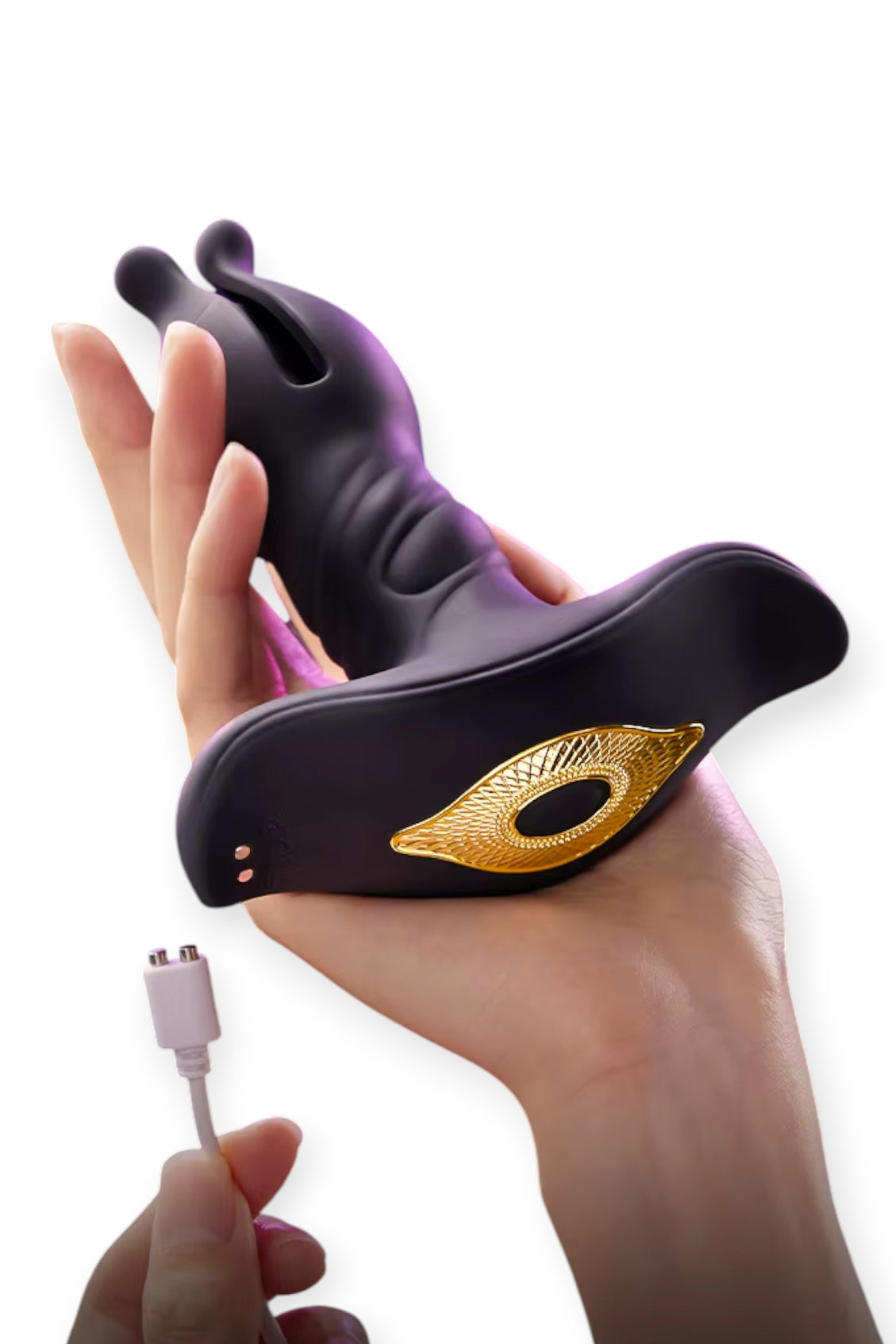 thrusting vibrating butt plug expandable petals