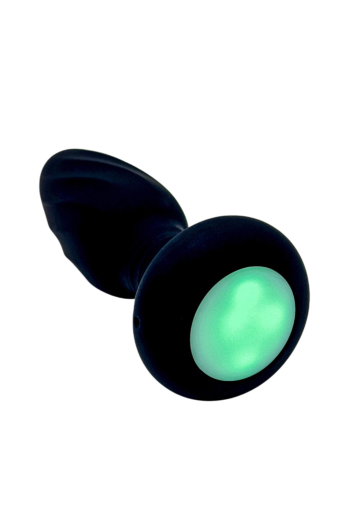 waterproof rotating butt plug with LED base